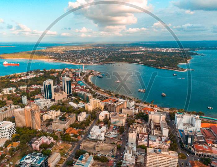 Aerial View Of The Haven Of Peace, City Of Dar Es Salaam