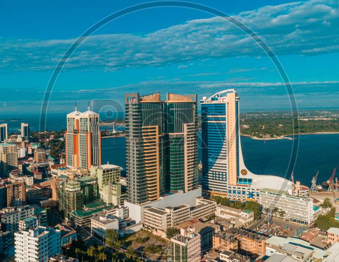 Aerial View Of The Haven Of Peace, City Of Dar Es Salaam