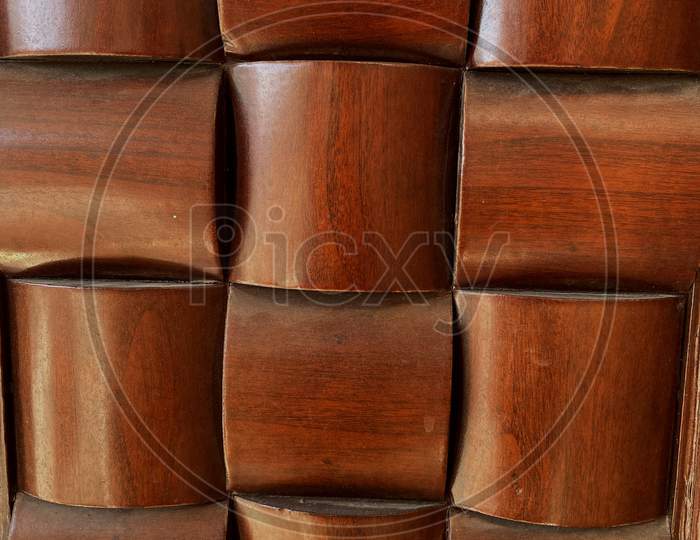 Wooden design for door