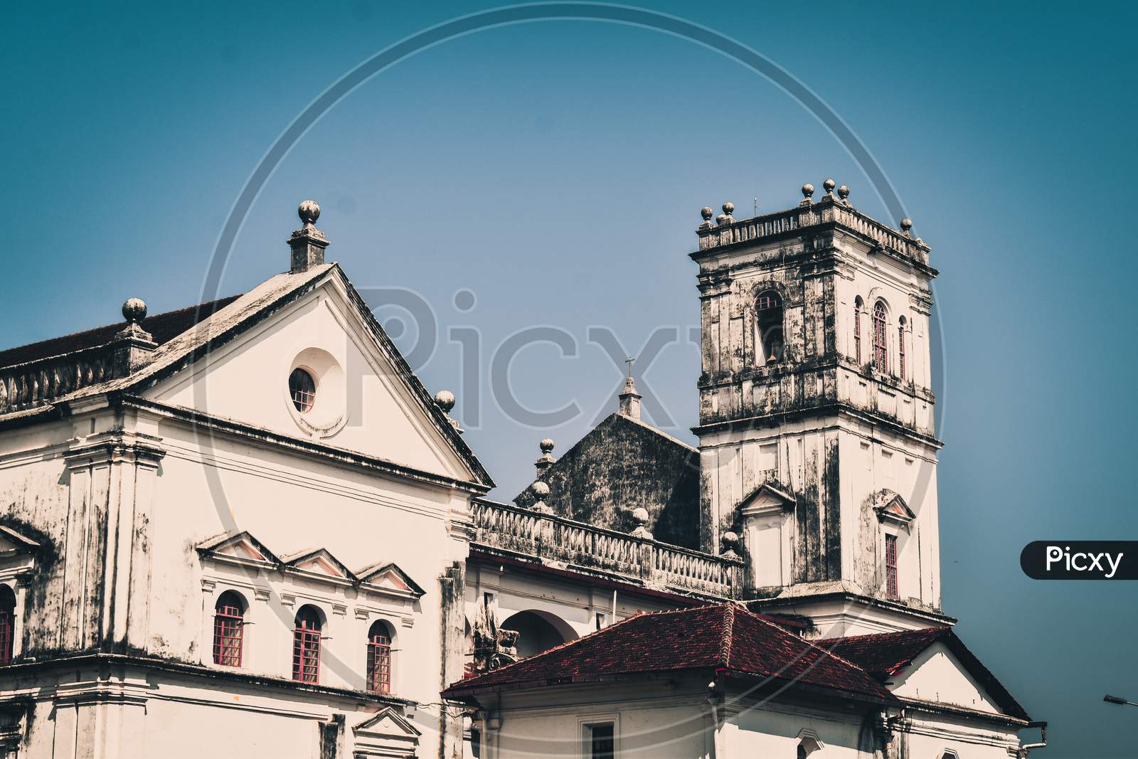 Basilica Of Bom Jesus Church Museum In Old Goa Architectural Views