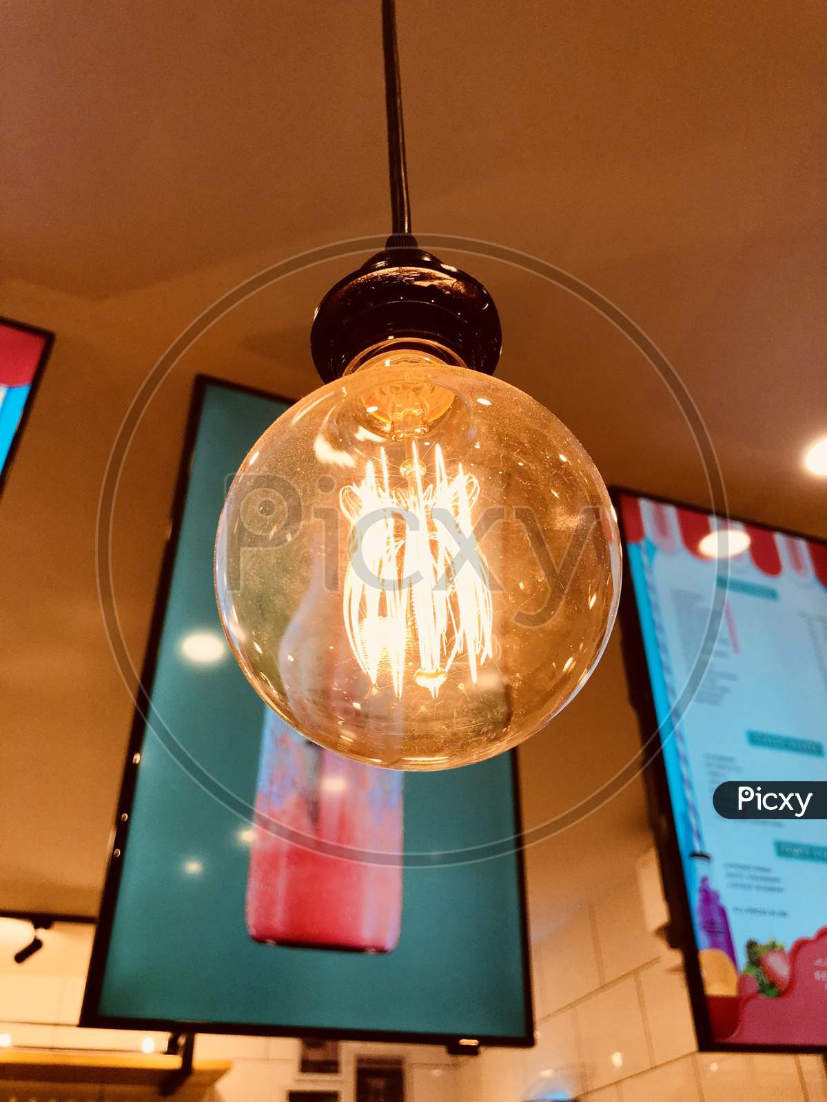 Cafe fancy lamp