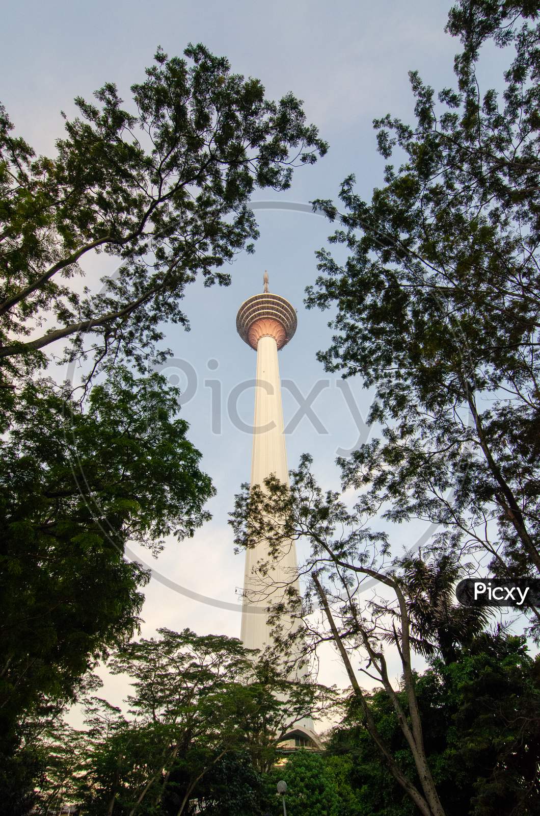Low Angle View Of Menara Kuala Lumpur