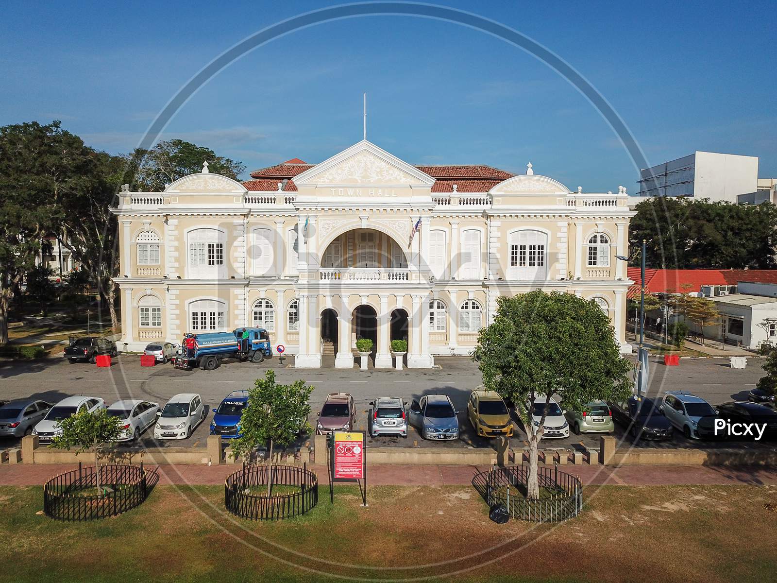 Town Hall At Jalan Padang Kota Lama