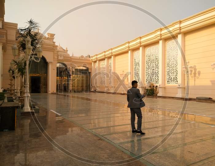 Utter Pardesh , India - Banquet Hall Entry Gate , A Picture Of Banquet Hall Entry Gate In Noida 2 December 2020