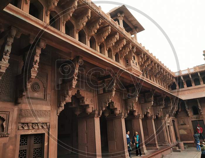 Agra Fort Architecture