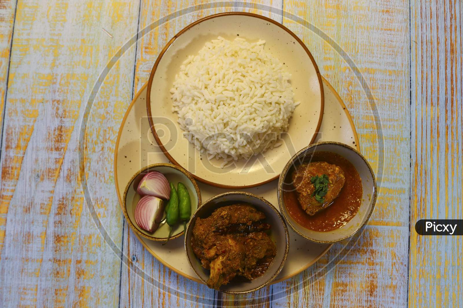 Bengali thali