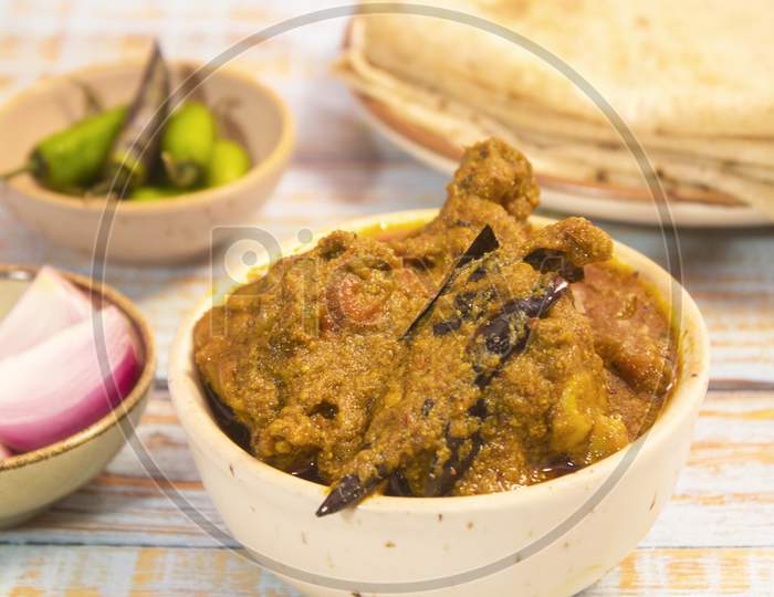 Chicken kosha or curry