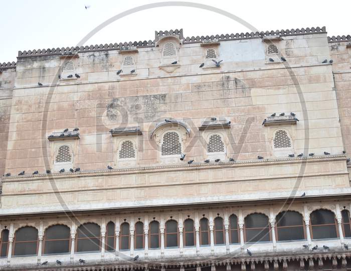 Facade of Junagarh fort, Bikaner,Rajasthan.