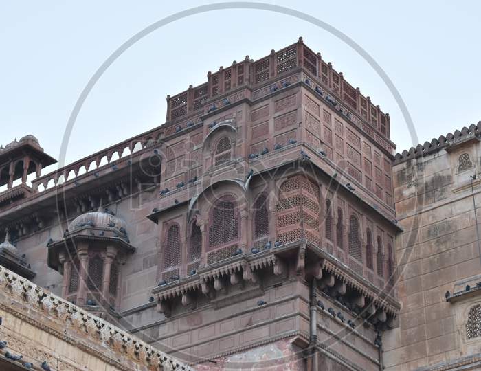 Facade of Junagarh fort, Bikaner,Rajasthan.