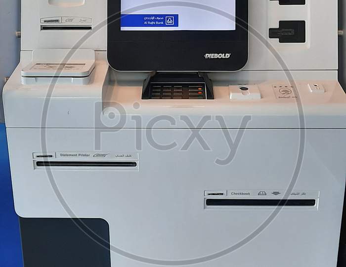 Atm card printed machine