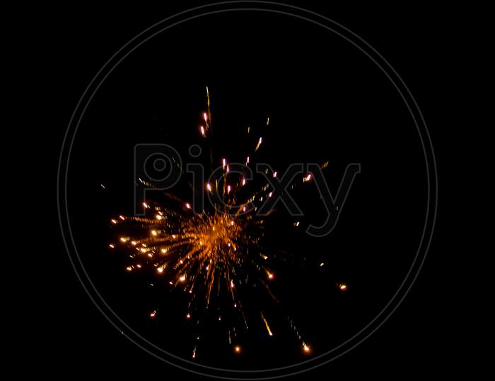 The Exploding Of Fireworks