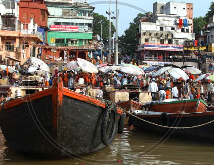 River Ganges at Varanasi India