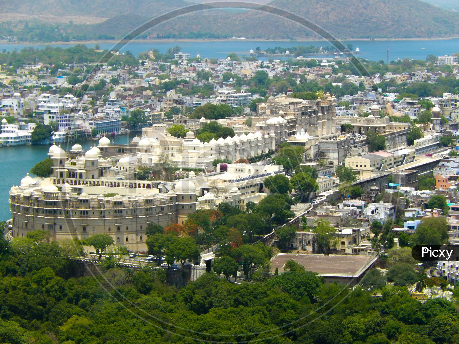 Beautiful view of UDAIPUR CITY