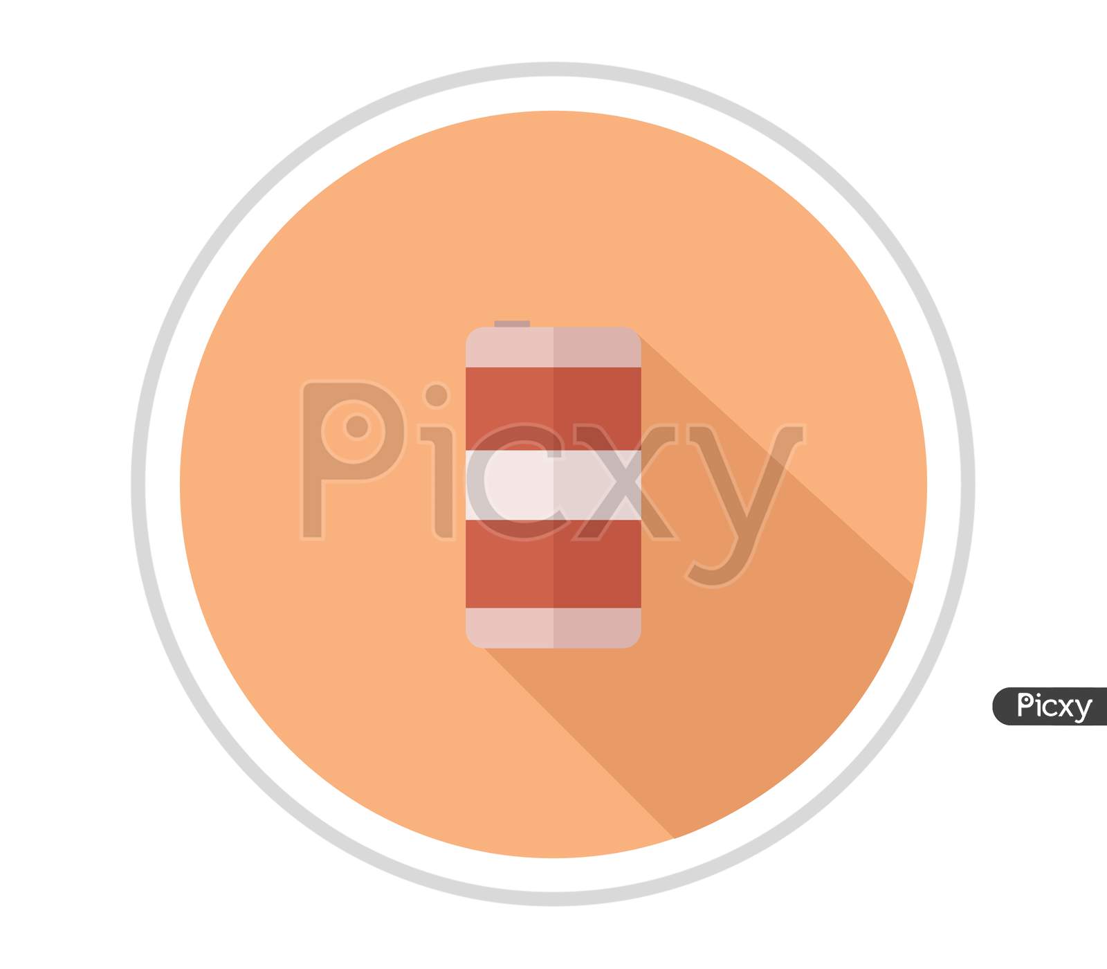 Soda Icon Illustrated In Vector On White Background