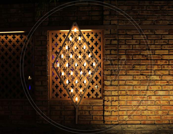 lighting   lamp wall