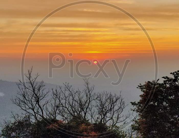 Sunset point, Agumbe