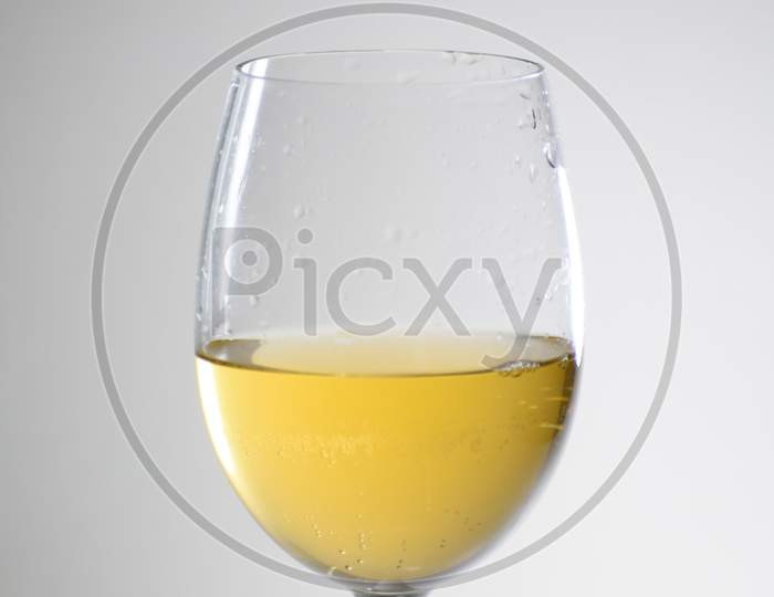 A glass of Champagne