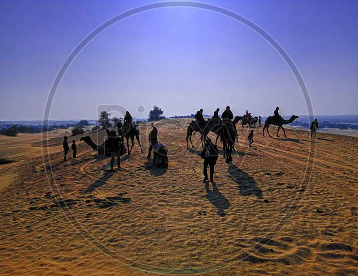 Sam Sand Dunes | Jaisalmer | Mobile Photography
