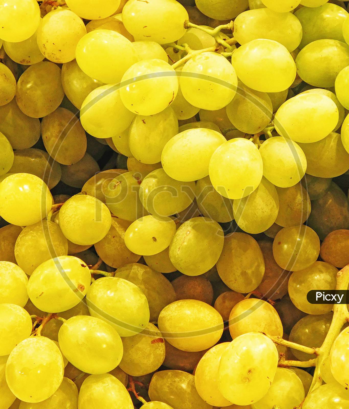Texture Of Grapes In The Kitchen