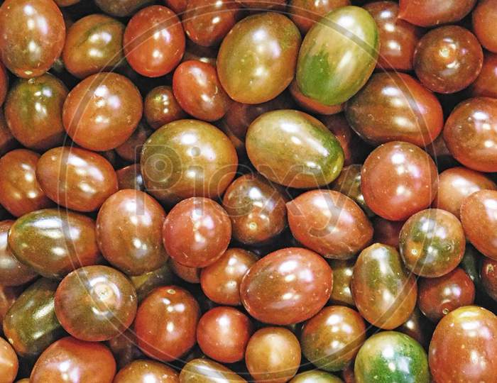 Texture Of Tomatoes In The Kitchen
