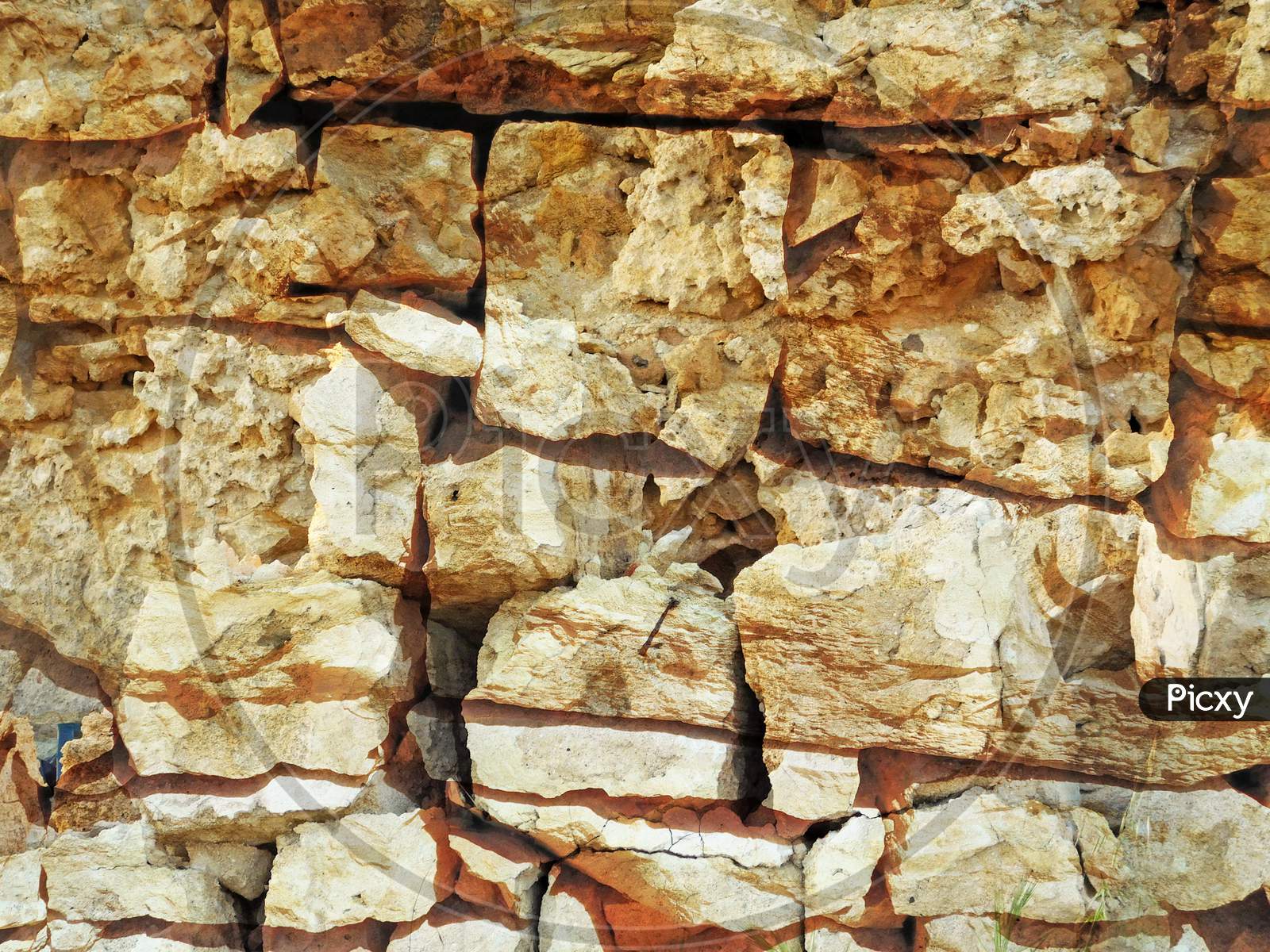 Outdoor Stone Wall Texture
