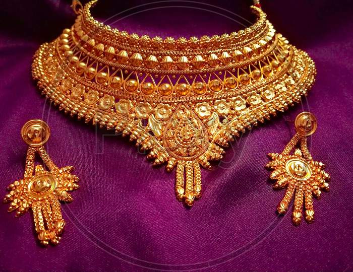 Indian Bridal Ethnic Jewellery Gold Palace