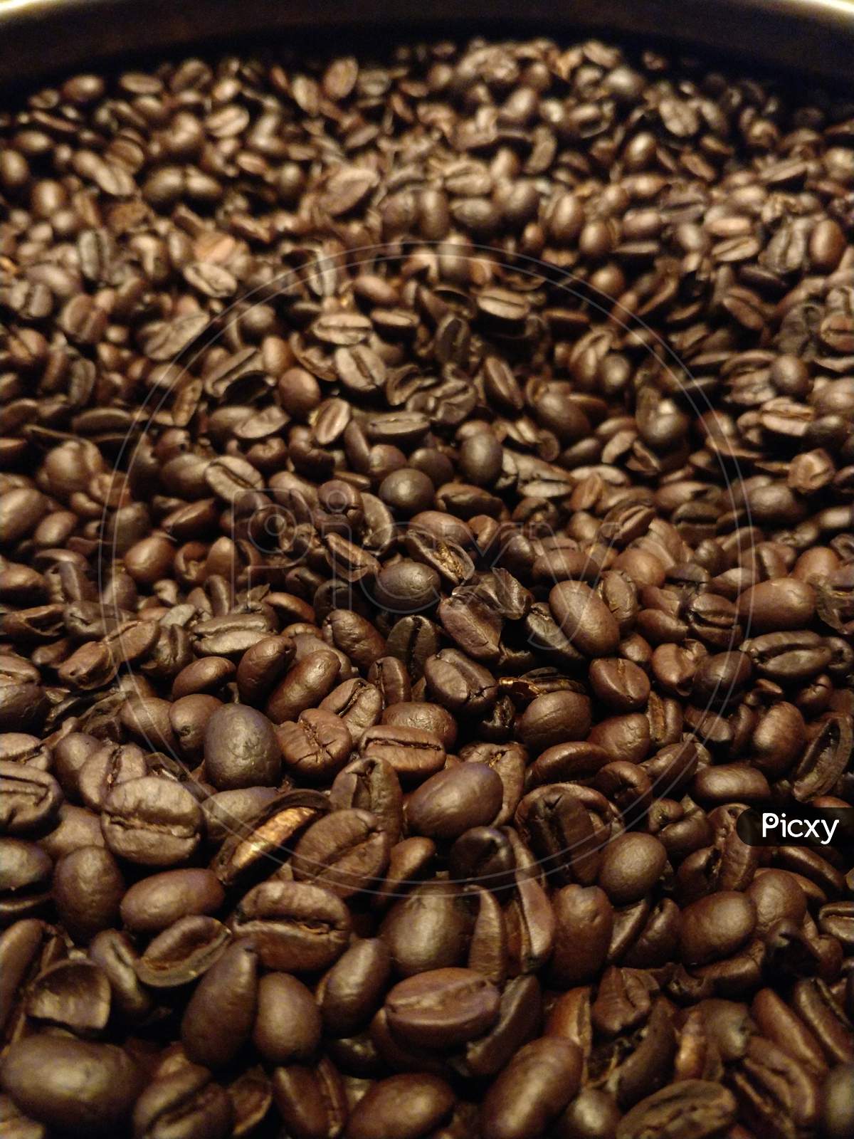 Coffee beans at Starbucks