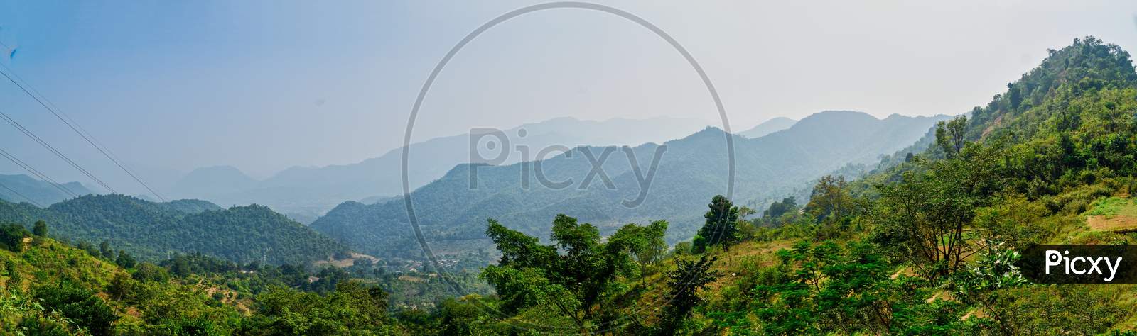 Beautiful Panoramic view from araku Valley