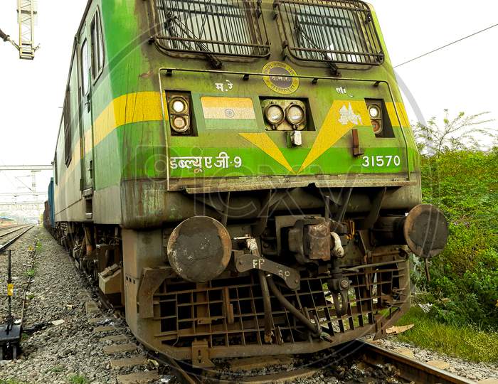 Engine Of an Indian Railways Train