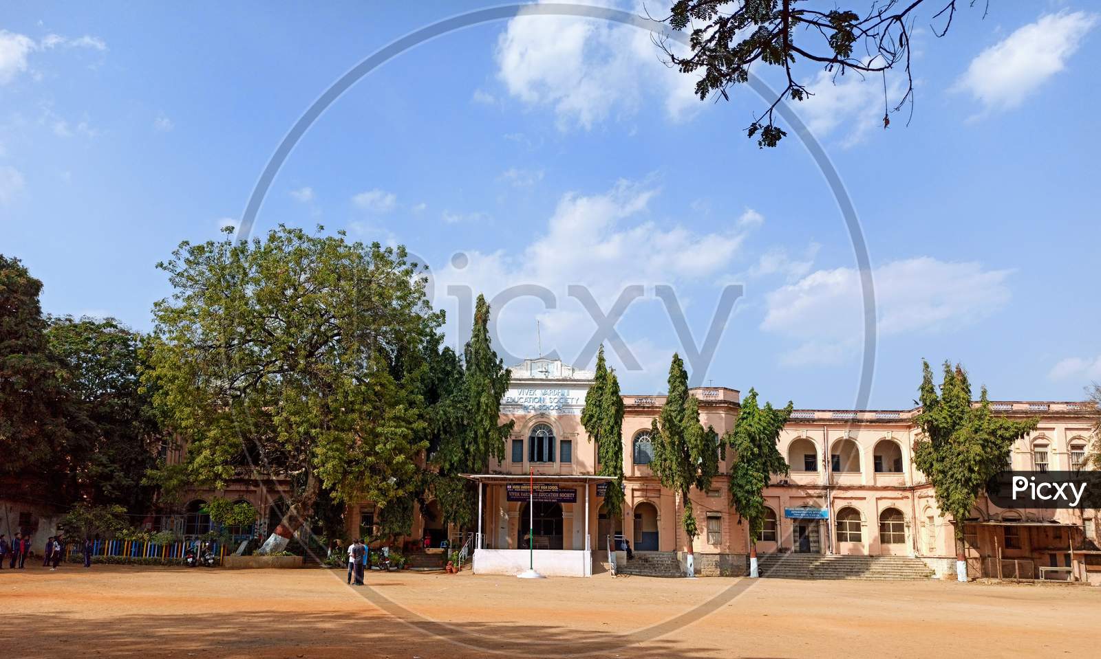 Mahatma Gandhi Visited School Vivek Vardhini High School Jambagh Hyderabad Telangana