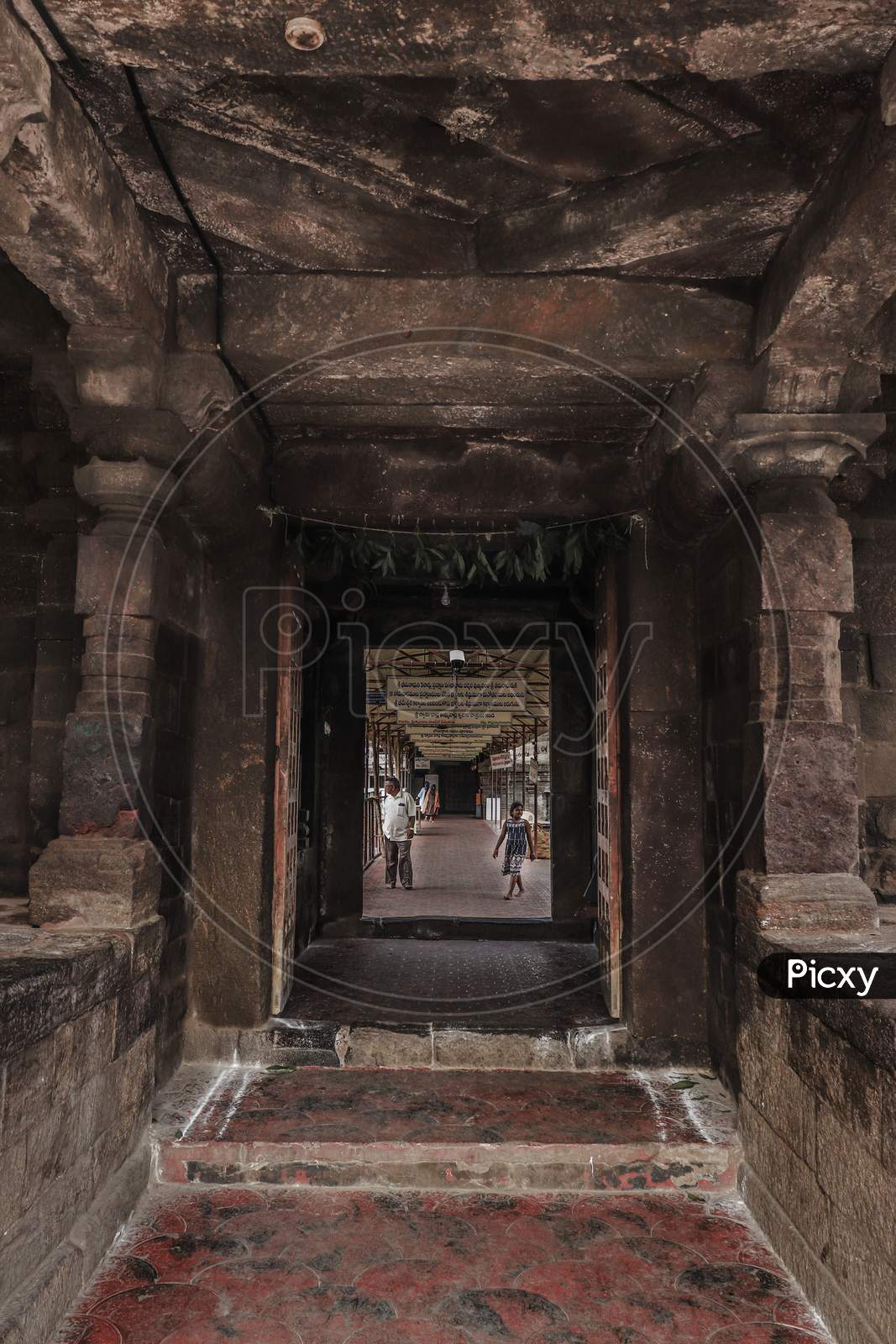 entrance of the draksharama temple