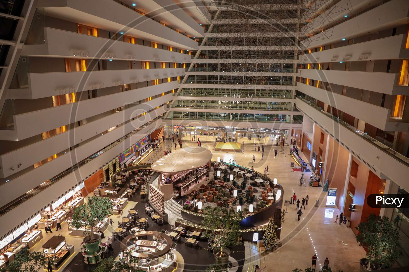 Image of Architectural View Of The Shoppee At Marina Bay Sands Shopping ...