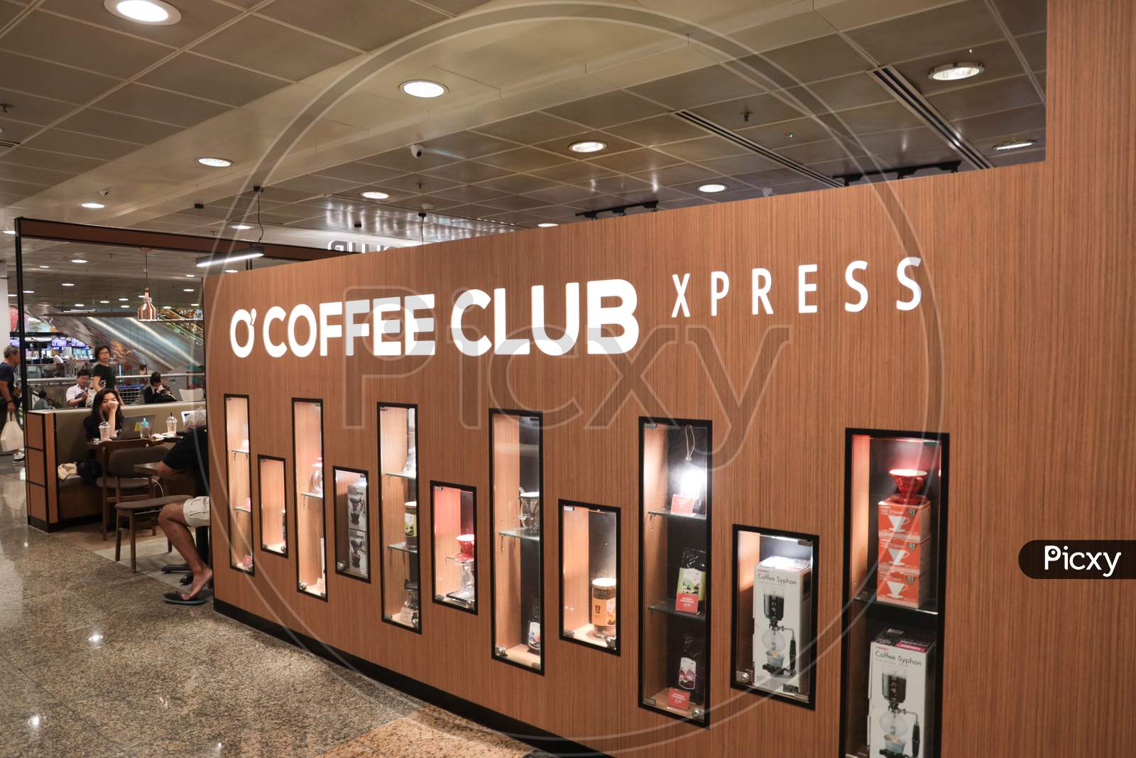 O' Coffee Club Xpress  Store At Changi Airport, Singapore