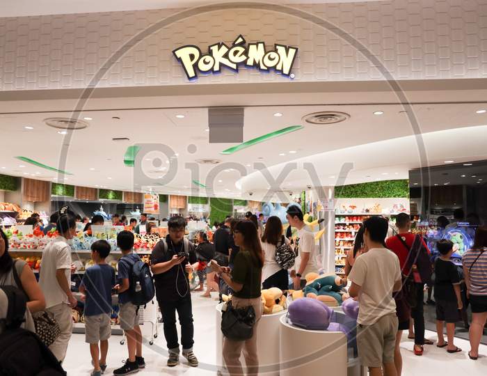 Pokemon Store, Changi Airport, Singapore. 
