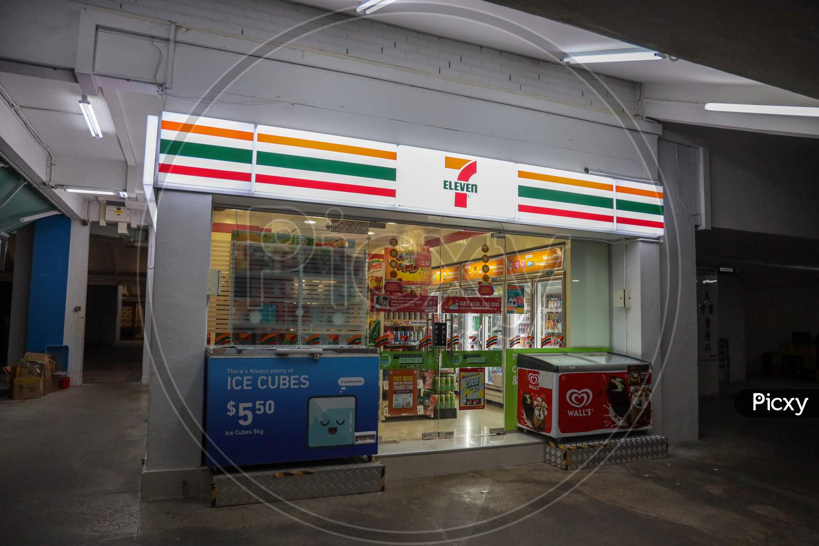 7 Eleven Store At Singapore
