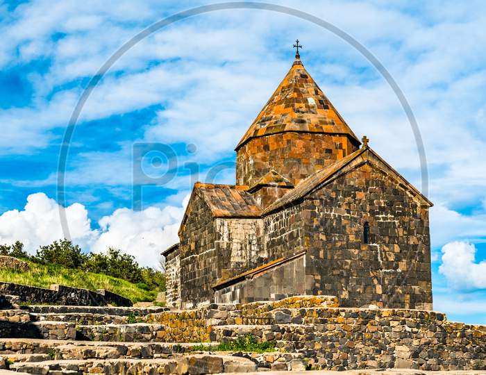 Sevanavank Monastery On Lake Sevan In Armenia
