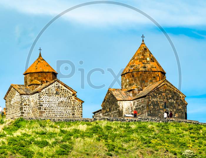 Sevanavank Monastery On Lake Sevan In Armenia