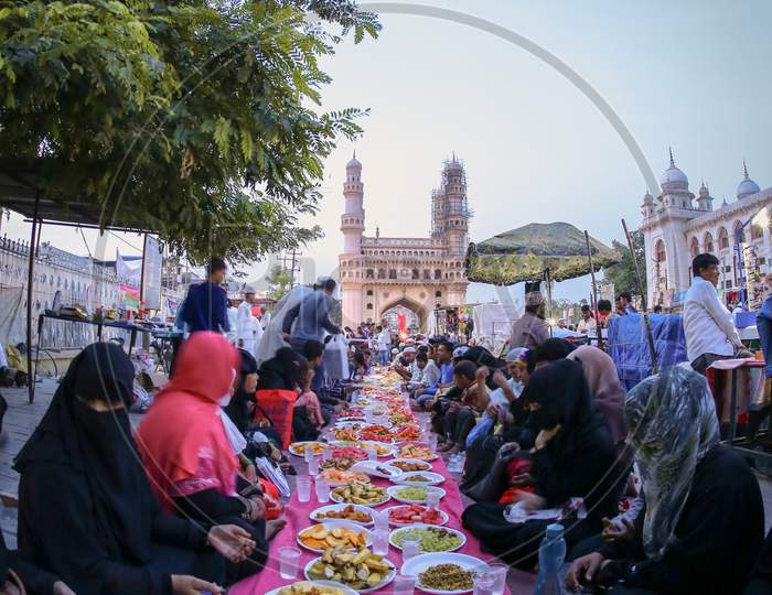Muslim devotees during Ramadaan Festival