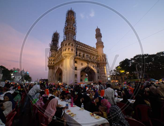 Grand Iftar At Charminar