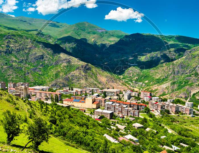 View Of Alaverdi Town In Armenia
