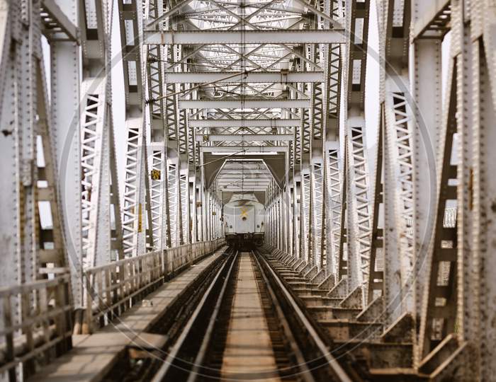 Symmetry of a Railway bridge