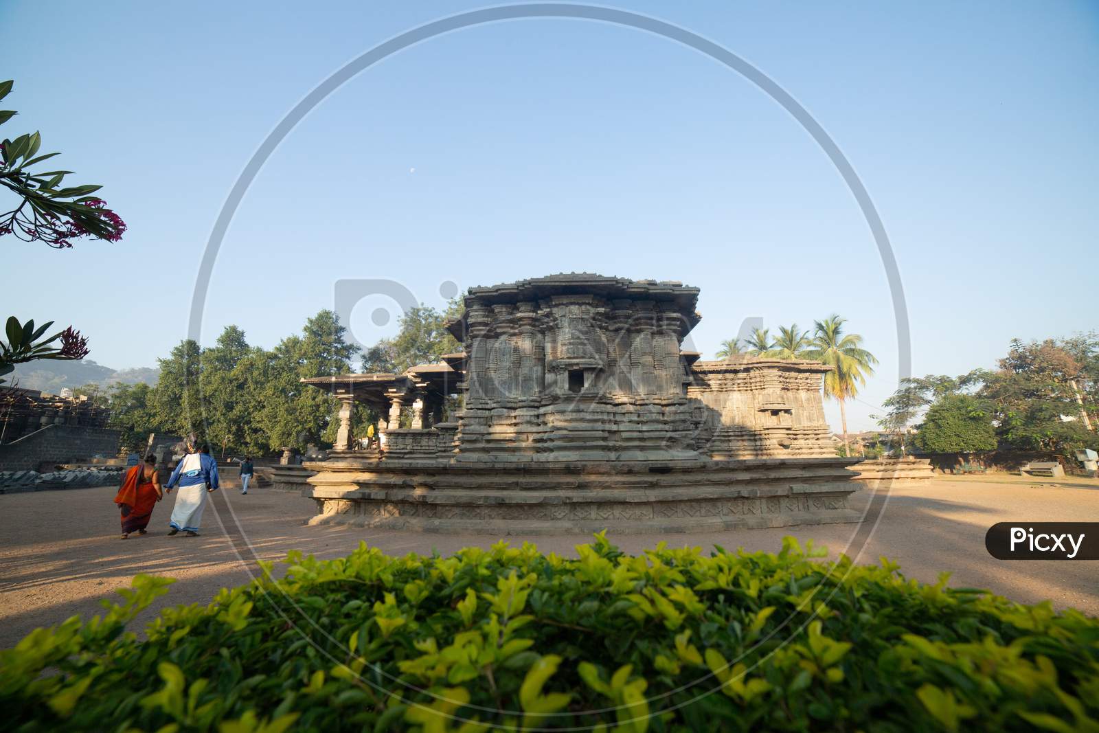 Landscape of Thousand Pillar Temple, Warangal
