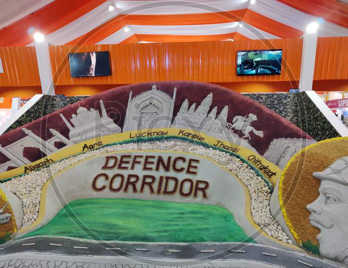 Defence Corridor Display at Defence Expo 2020