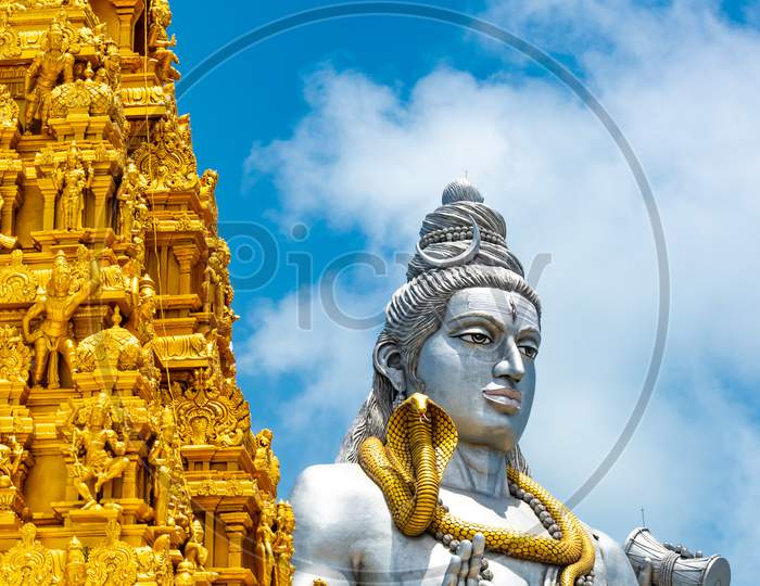 Shiva Idol At Shri Murudheshwar Temple , Karnataka
