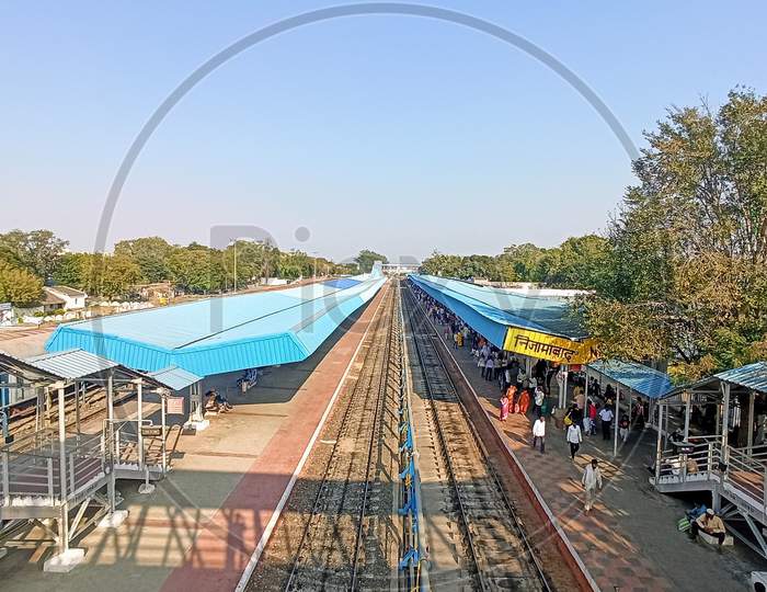 Nizamabad Railway Station Telangana India