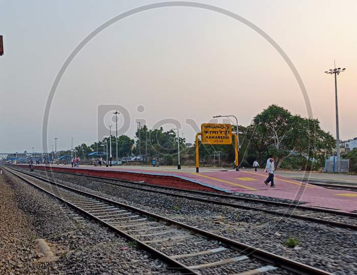 Kamareddy Railway Station Telangana India