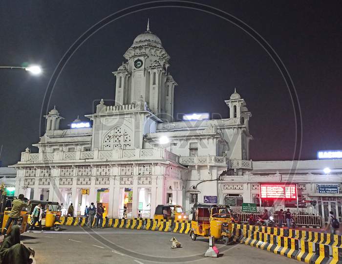 Kachiguda Railway Station Hyderabad Telangana India