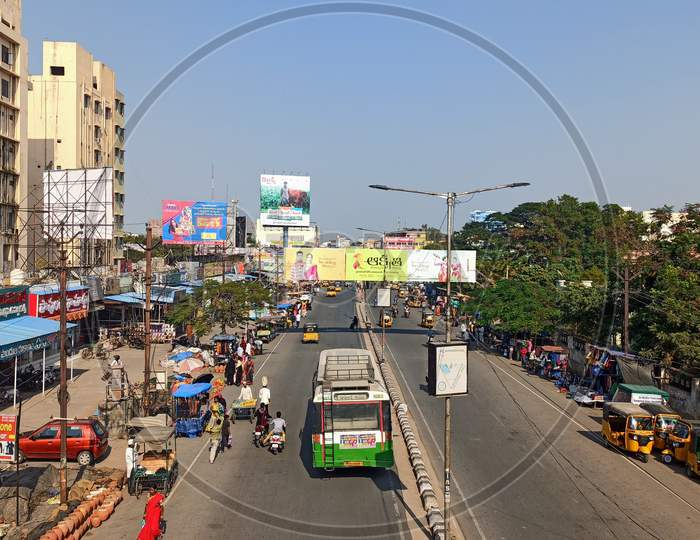 Bus Services at Nizamabad City Telangana India