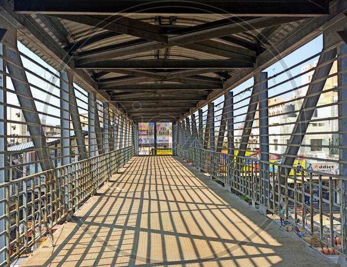 Foot over Bridge Nizamabad City Telangana India