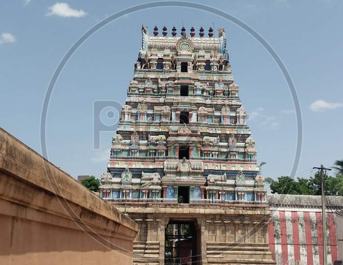 Indian Hindu temple in Tamil Nadu